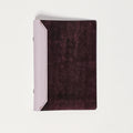 The Purple and Lavender Vintage Italian Pueblo Veg-Tanned Leather A6 Personal 6-Ring Leather Binder