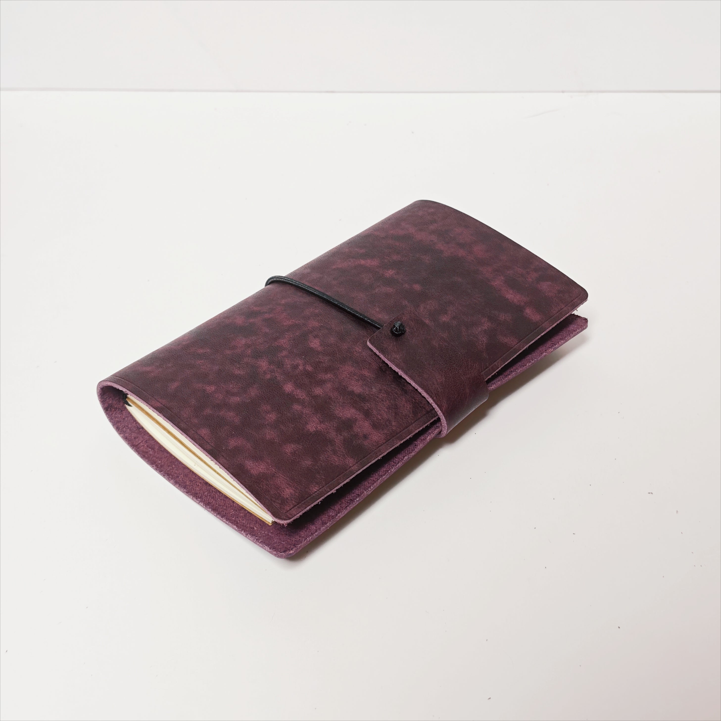 The Deep Purple TN Personal Leather Traveler Notebook