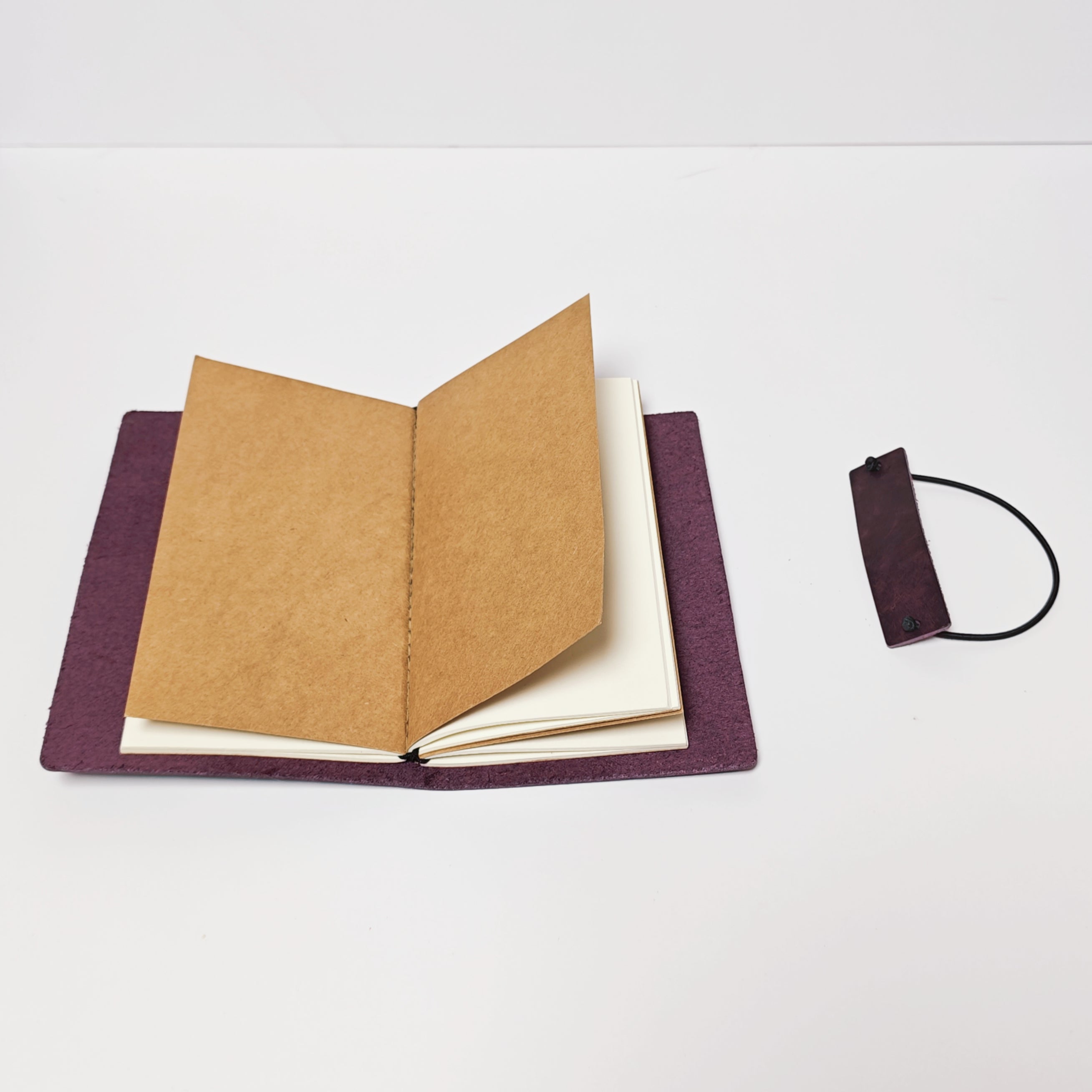 The Deep Purple TN Personal Leather Traveler Notebook