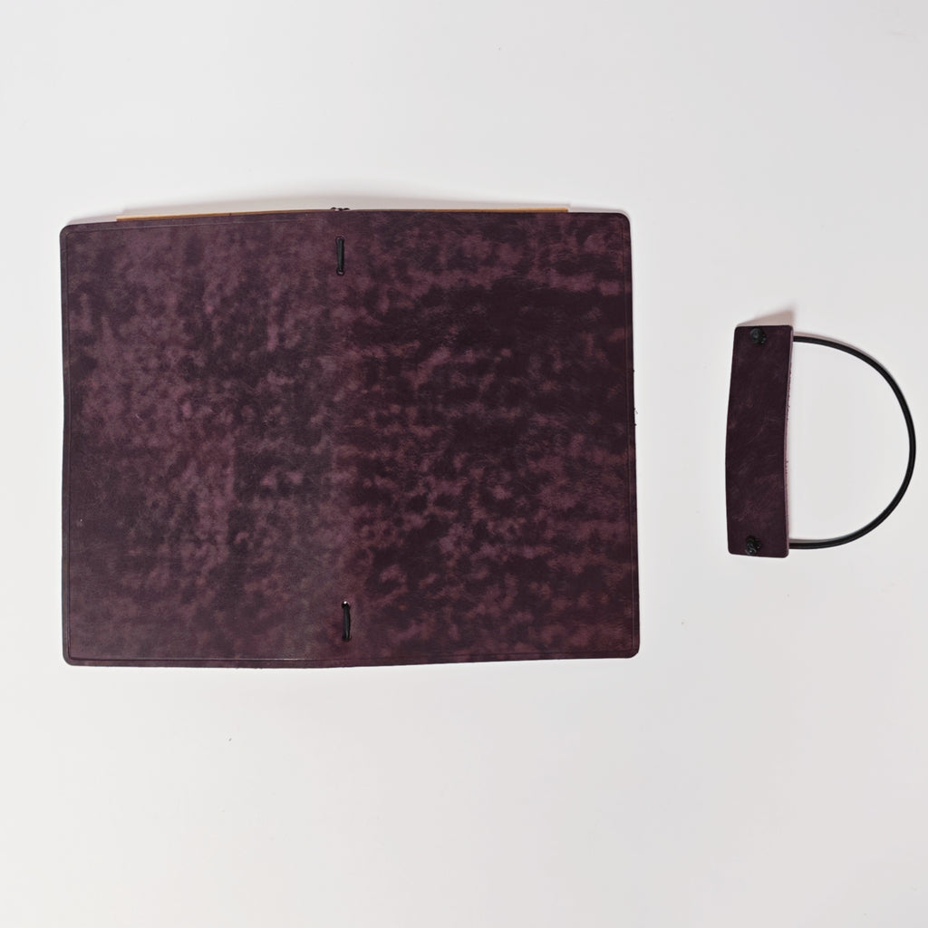 The Deep Purple TN Personal Leather Traveler Notebook